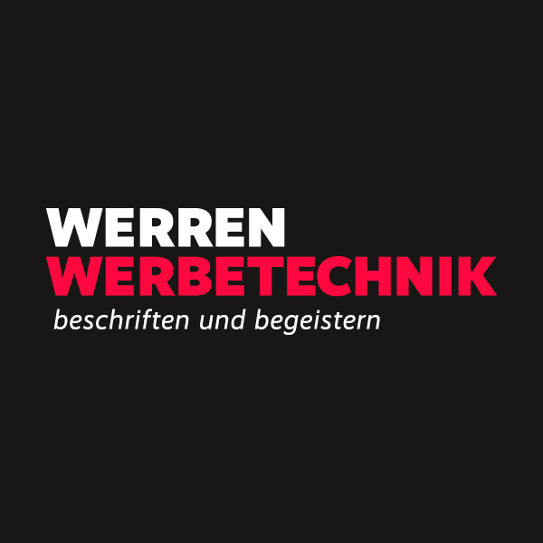 Werren Werbetechnik Logo mit Claim