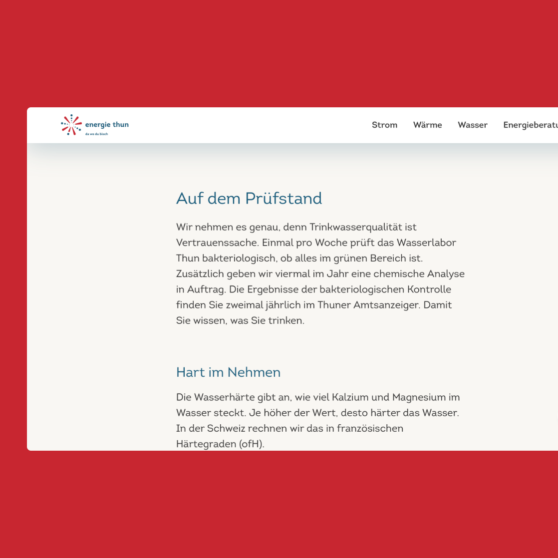 Energie Thun Texte