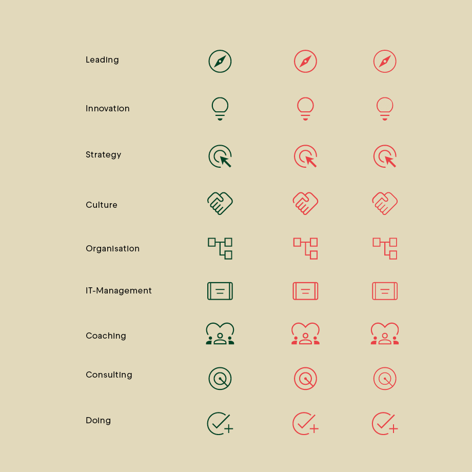 Vielseitige Icons für alle Lebenslagen.