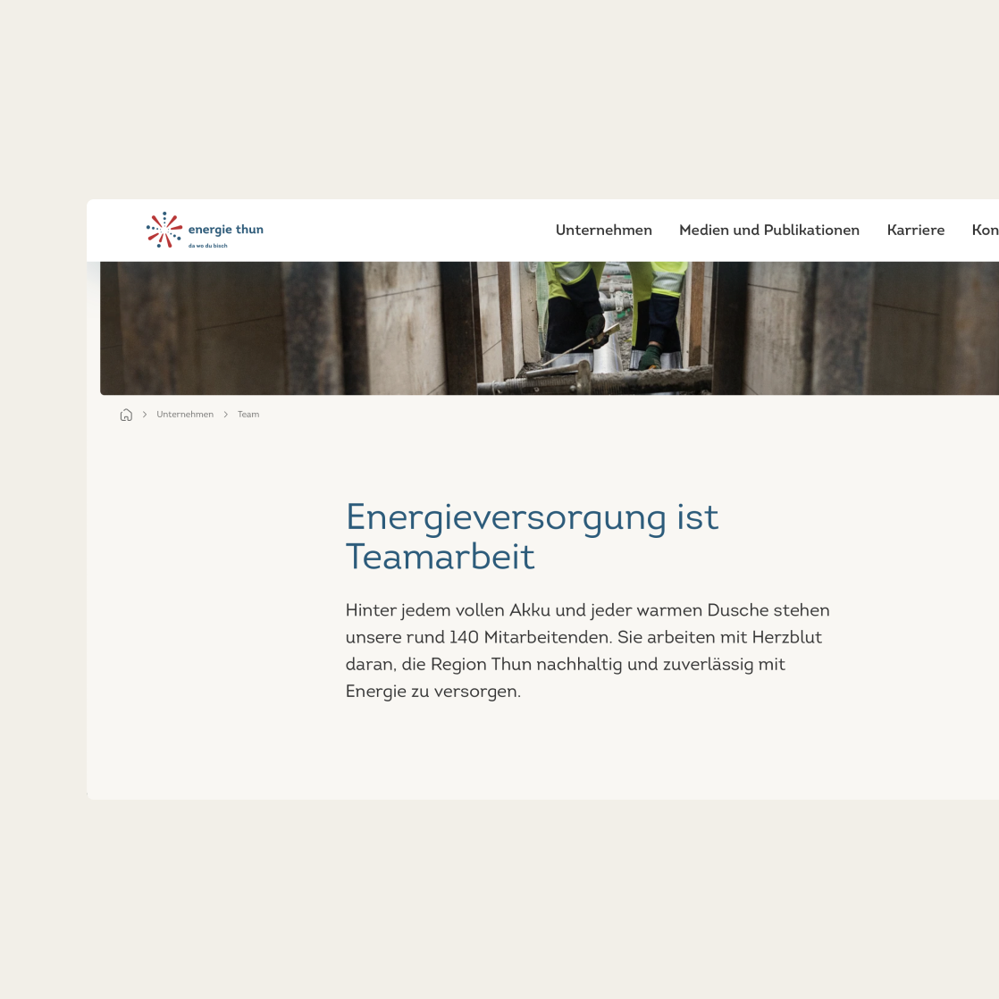 Energie Thun Texte