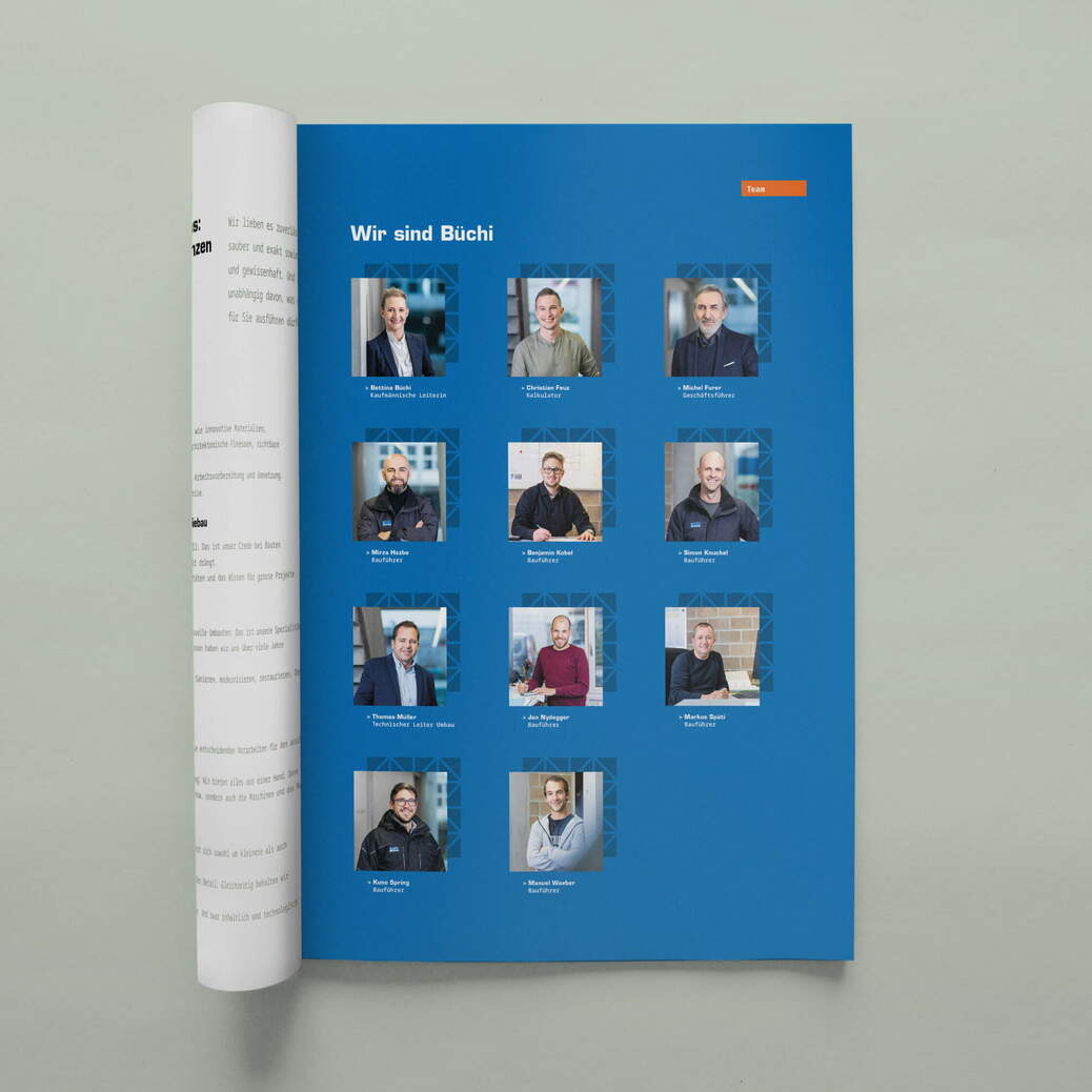 Büchi Prospekt Büchi Prospekt