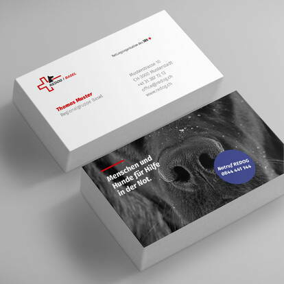 REDOG Visitenkarten-Mock-up