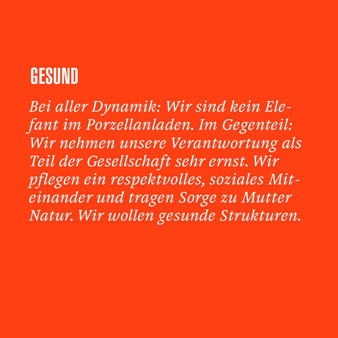 KRAFTMARKT Wert 3 KRAFTMARKT Wert 3