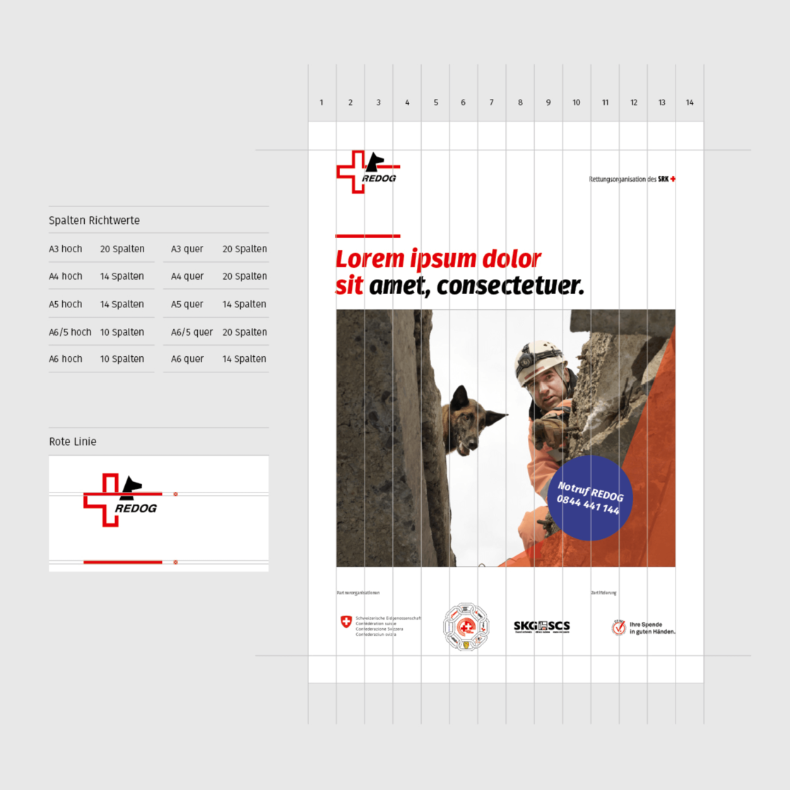 Layoutprinzip REDOG Layoutprinzip REDOG