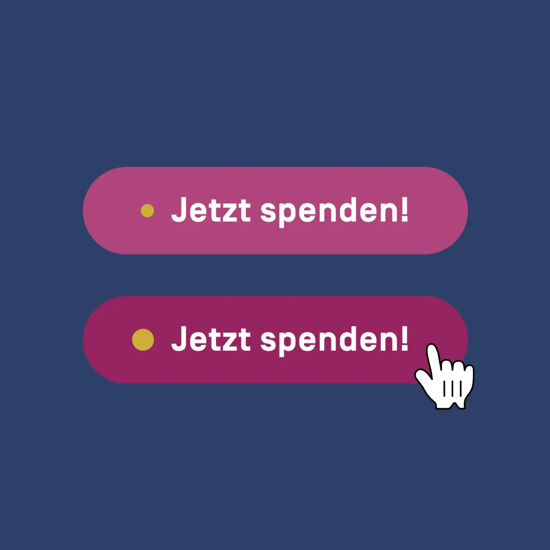 Call-to-Action-Button „Jetzt spenden“