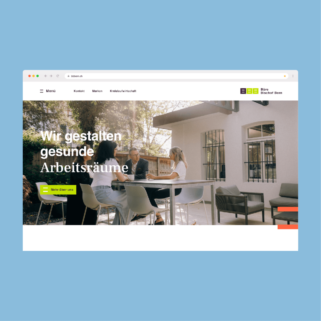 Markenidentität Büro Bischof Bern
