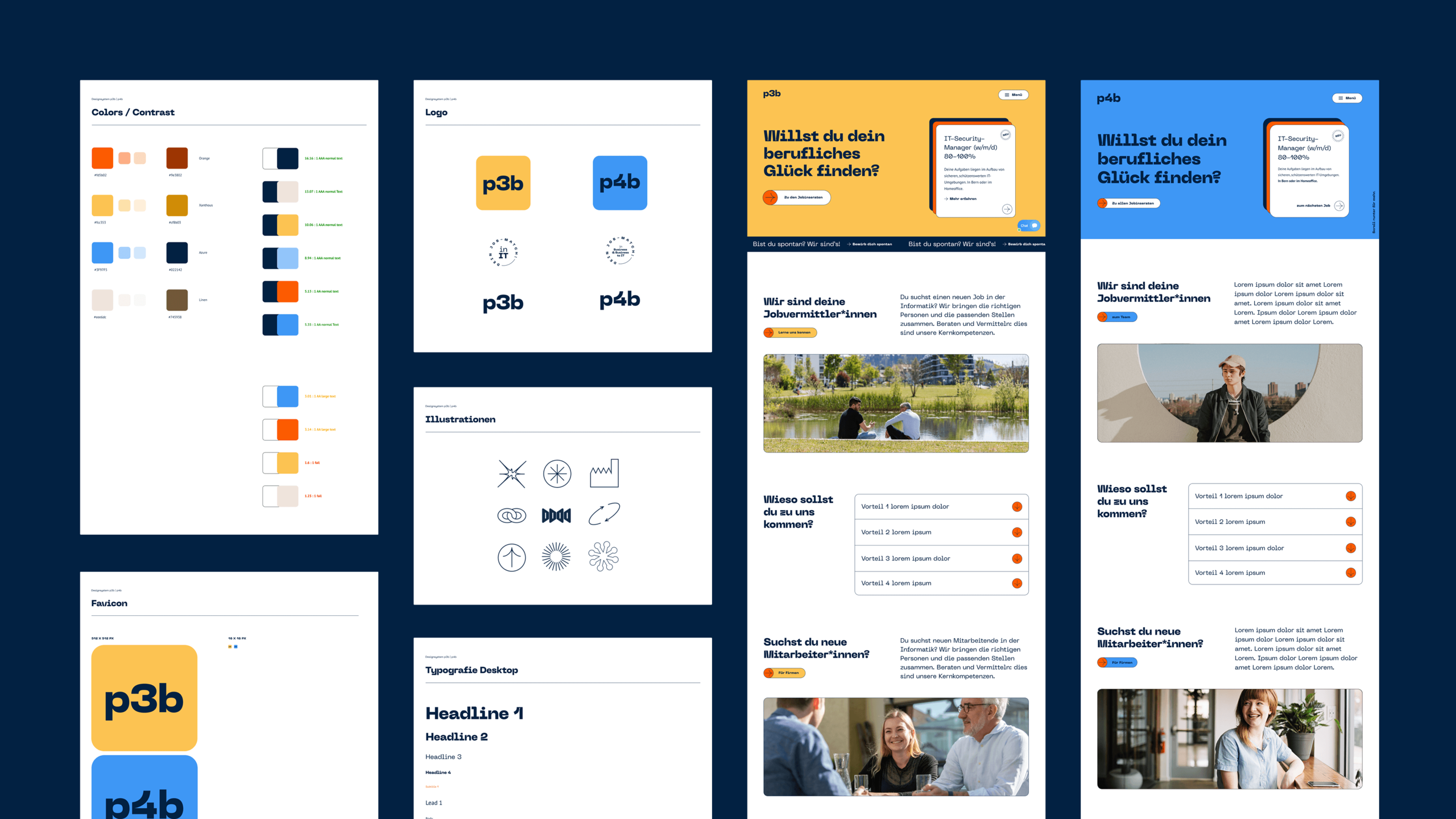 p3b / p4b UI/UX Konzept p3b / p4b UI/UX Konzept