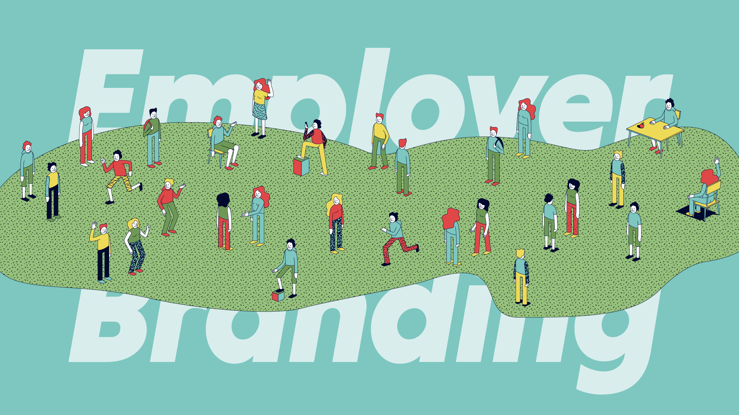 Employer Branding FRESCH Identity Illustration Employer Branding FRESCH Identity Illustration