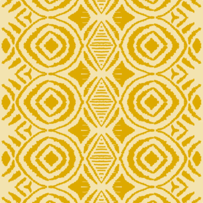 Dekoratives gelbes Muster im Corporate Design