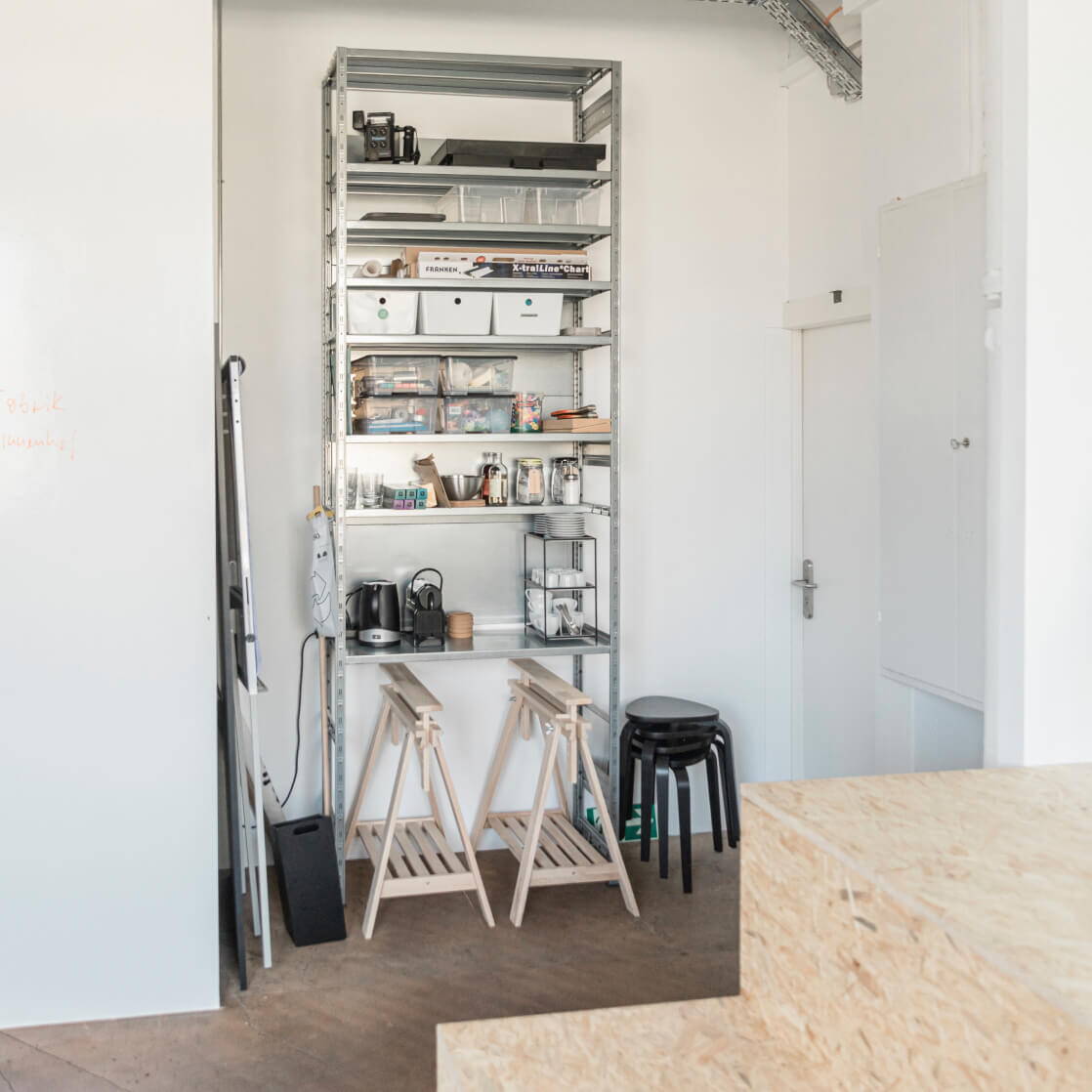 Hilfsmittel Workshopraum