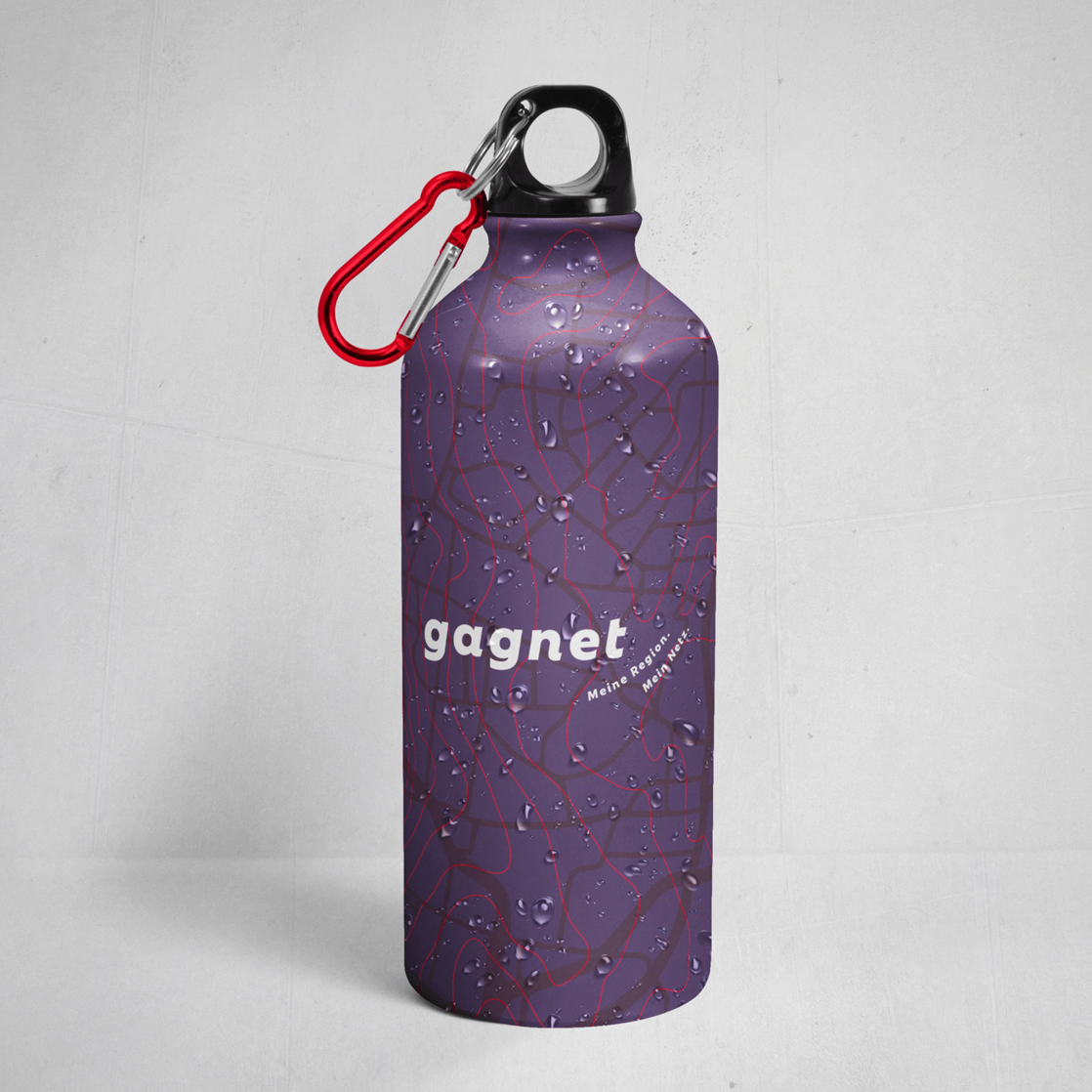 Gagnet Mock-up Trinkflasche Gagnet Mock-up Trinkflasche