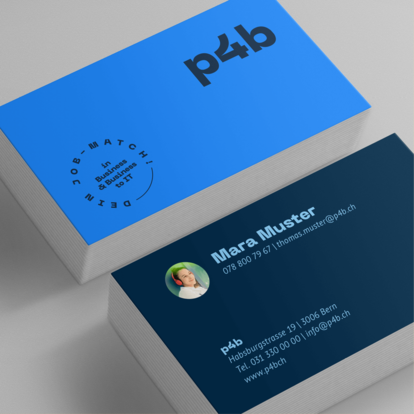 p3b / p4b Visitenkarte  p3b / p4b Visitenkarte
