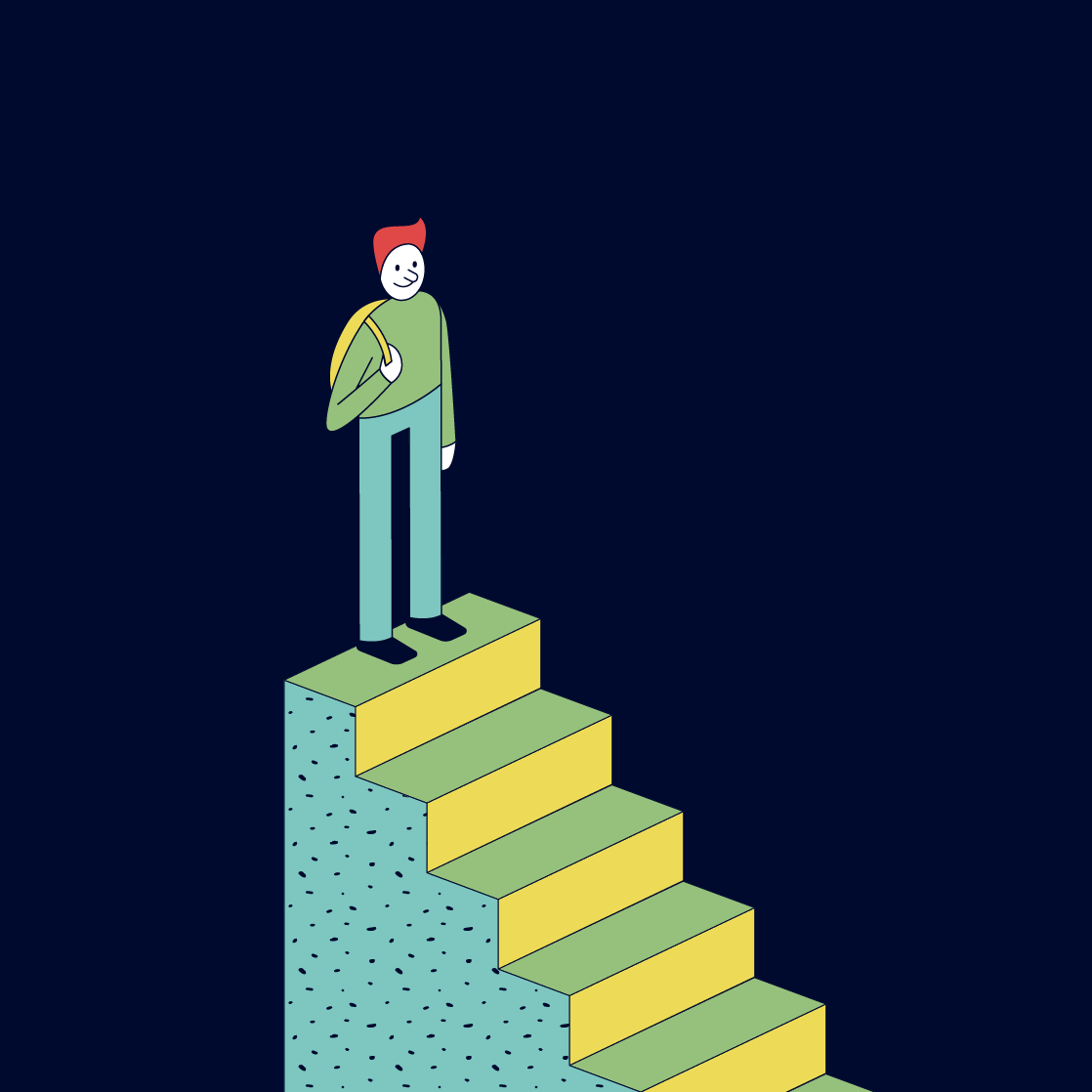 Employer Branding FRESCH Identity Illustration Grün
