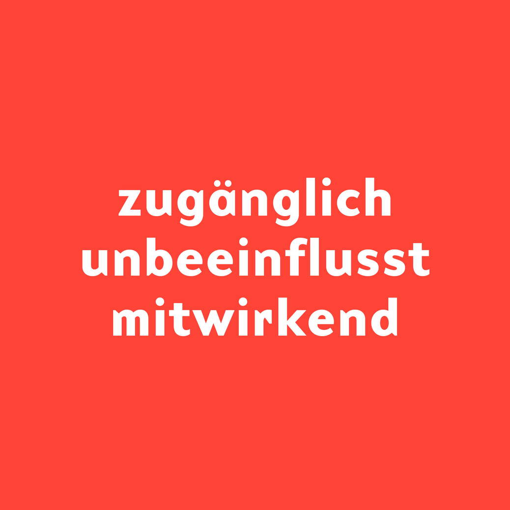 Polit-Forum Bern Markenwerte Polit-Forum Bern Markenwerte