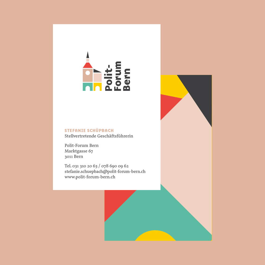 Polit-Forum Bern Visitenkarte Polit-Forum Bern Visitenkarte
