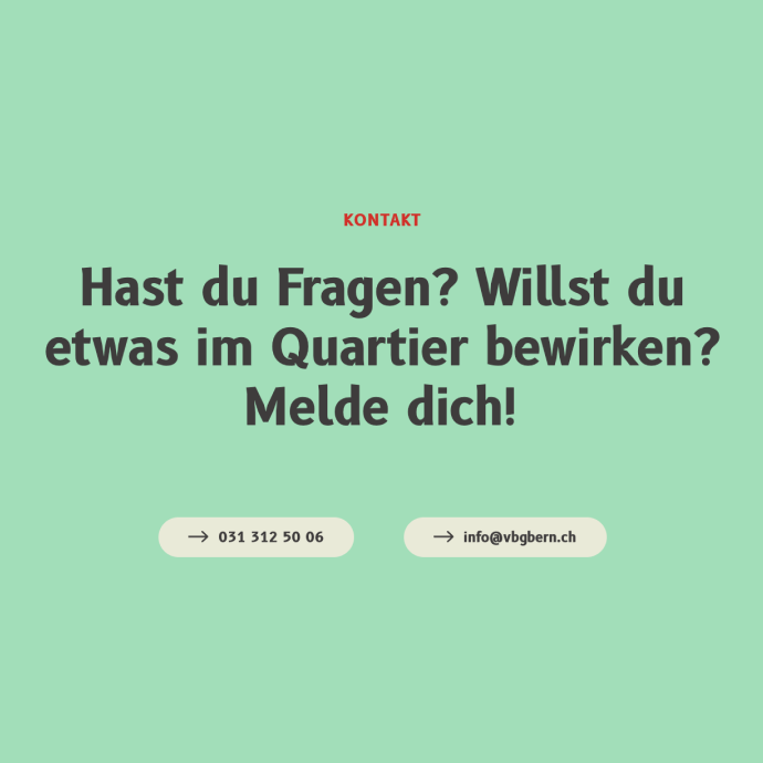 VBG Kontakt