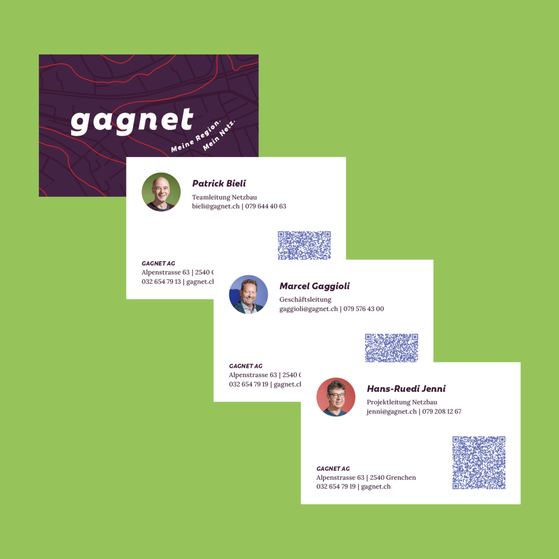 Gagnet Visitenkarten Gagnet Visitenkarten